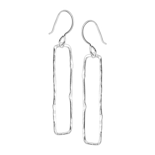 Silpada Balancing Act Drop Earrings in Hammered Sterling Silver for Women Everyday Wear Versatile Jewelry Design and Cra